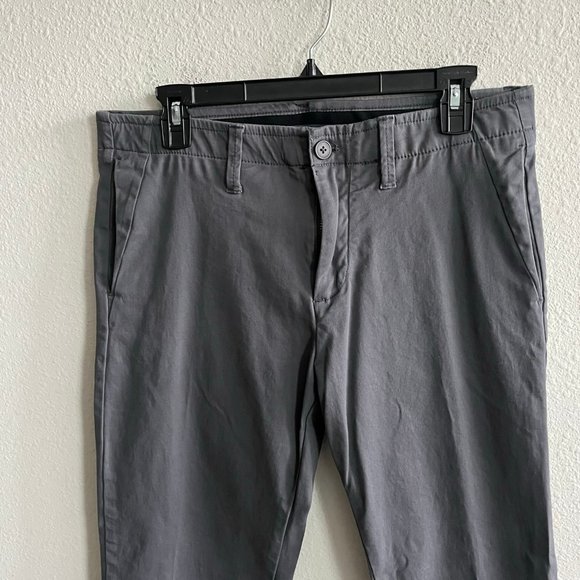 Saks Fifth Avenue Men's Active Gray Pants Size 30x30 - Picture 3 of 11